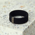 Silicone Wedding Ring for Men with Stainless Steel Strip - SteelLine Collection - Patented Design